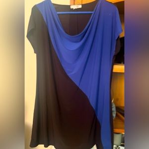 Two tone shirt from Dress Barn.